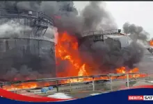 Serangan Drone Ukraina ke Moskwa Memuncak, Dua Kilang Minyak Rusia Terbakar