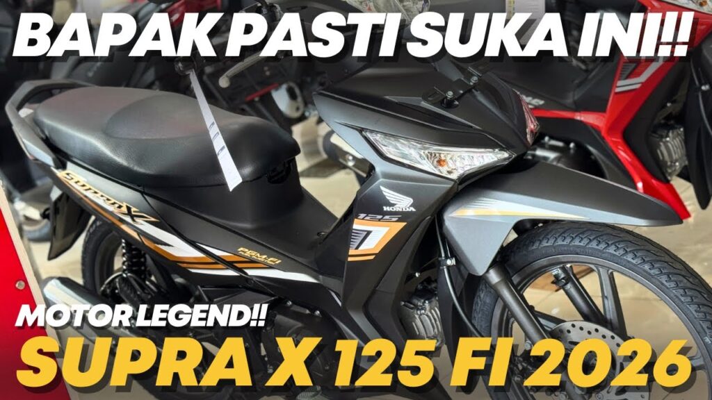 Supra X125 2026 Makin Modern, Motor Bebek Irit yang Masih Masuk Akal untuk Harian