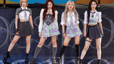 Karina dan Winter Tonton Korea Selatan Langsung, Gaya Sporty Mereka Langsung Mencuri Perhatian