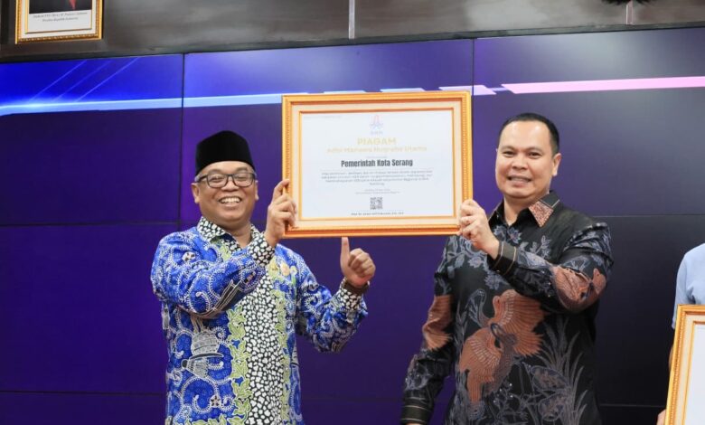 Pemkot Serang Kalahkan Ratusan Daerah, Diakui BKN Jadi yang Terdepan untuk Karier ASN