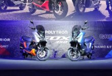 Polytron Fox 350 Disulap Jadi Motor Racing Futuristik, Kaki-Kaki Premiumnya Langsung Terlihat
