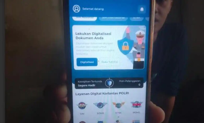 SIM Fisik Tertinggal Tak Lagi Jadi Masalah, Cukup Tunjukkan di Aplikasi Saat Razia