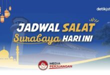 Jadwal Sholat Jawa Timur 20 Juni 2026 Terbaca Jelas, Tiap Kota Punya Selisih Waktu Sendiri