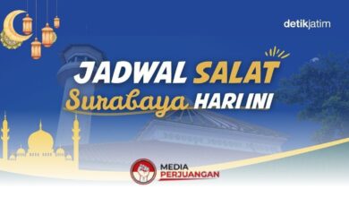 Jadwal Sholat Jawa Timur 20 Juni 2026 Terbaca Jelas, Tiap Kota Punya Selisih Waktu Sendiri