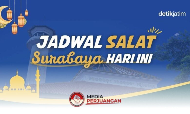 Jadwal Sholat Jawa Timur 20 Juni 2026 Terbaca Jelas, Tiap Kota Punya Selisih Waktu Sendiri