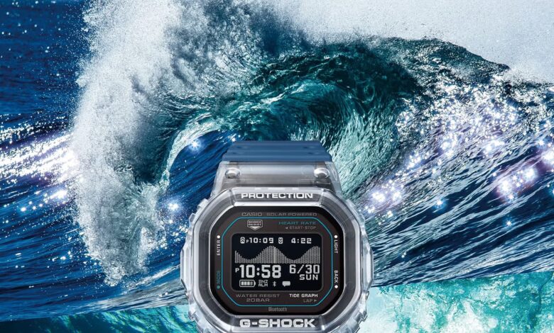 Casio G-Lide Makin Serius, Jam Surf Ini Kini Bisa Pantau Detak Jantung