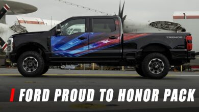 Ford Super Duty Disulap Jadi Tribute Bendera, Tampil Paling Berani di Juli 4