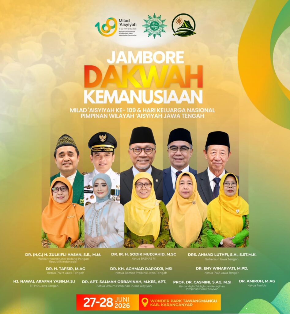 600 Kader Aisyiyah Jateng Siap Turun ke Desa, Jambore Milad Bawa Dakwah Kemanusiaan ke Akar Rumput