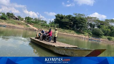Tarif Rp 5.000, Rakit Bambu Citanduy Jadi Jalan Pintas Lintas Jawa yang Sulit Ditolak