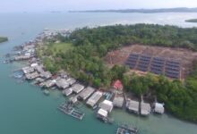 PLTS Koperasi di Pulau Sembur Hampir Jadi, Listrik Surya Ubah Nasib Ekonomi Warga