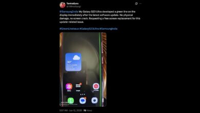 One UI 8.5 Dituding Memicu Garis Neon di Galaxy S23, Pemilik Sebaiknya Tahan Update