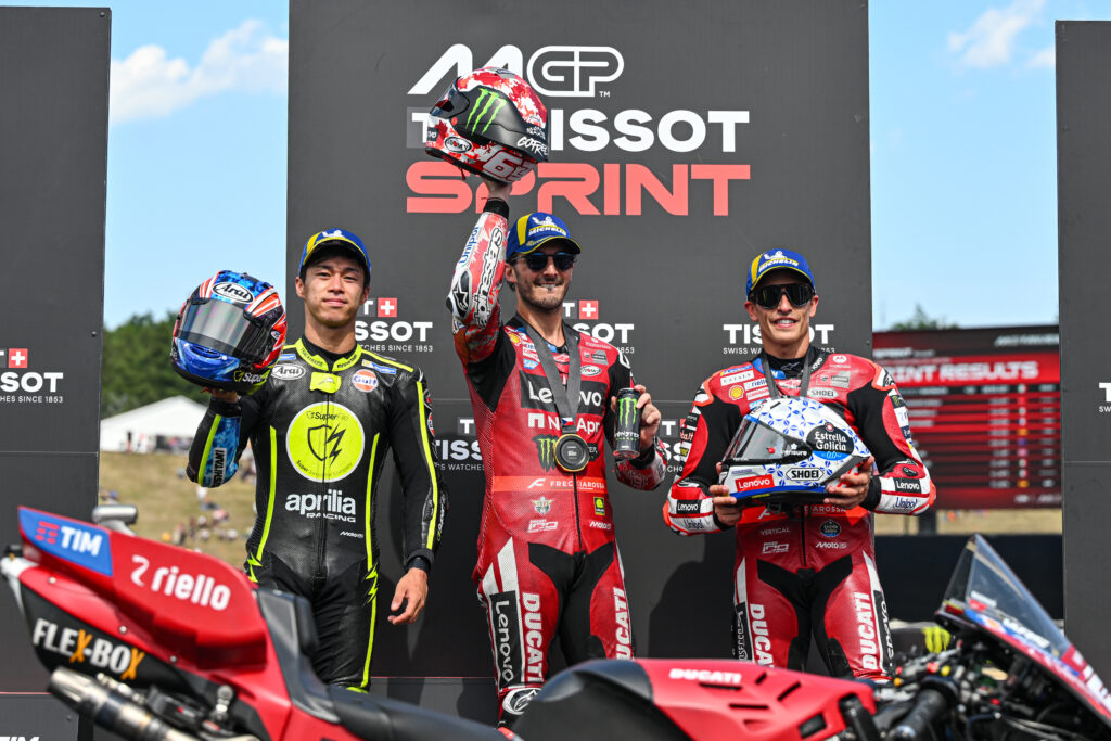 Bagnaia Tak Terbendung di Brno, Ogura Curi Perhatian Usai Finis Kedua