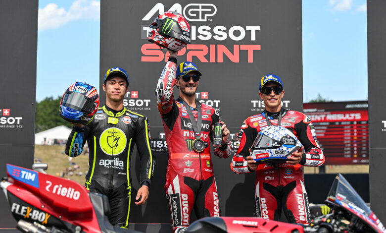 Bagnaia Tak Terbendung di Brno, Ogura Curi Perhatian Usai Finis Kedua