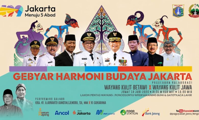 Wayang Betawi dan Jawa Tengah Satu Panggung di Blok M, Jakarta Melihat Tradisi Lama Hidup Lagi