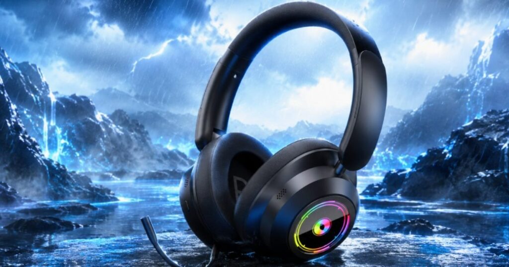 Lenovo Aurora GH15 Tampil Menggoda, Headset RGB 25ms dengan Mic Lepas-pasang