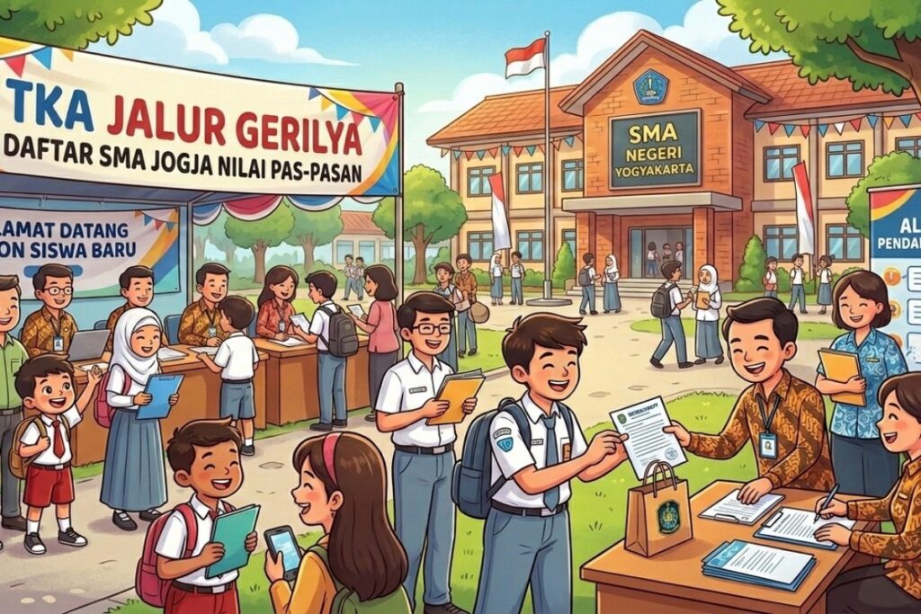 Nilai TKA Pas-Pasan? Ini Strategi Lolos SMA Negeri Jogja dari Jalur Radius hingga Jurnal Real Time