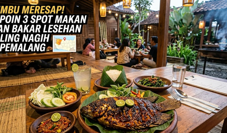 3 Spot Ikan Bakar Lesehan di Pemalang, Bumbu Meresap dan Suasana Bikin Betah