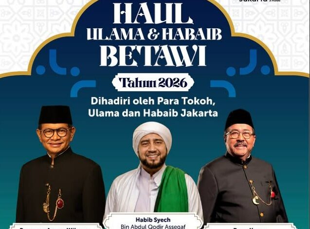 Monas Malam Ini Jadi Pusat Haul Ulama Betawi, Pramono-Rano Hadir Bersholawat