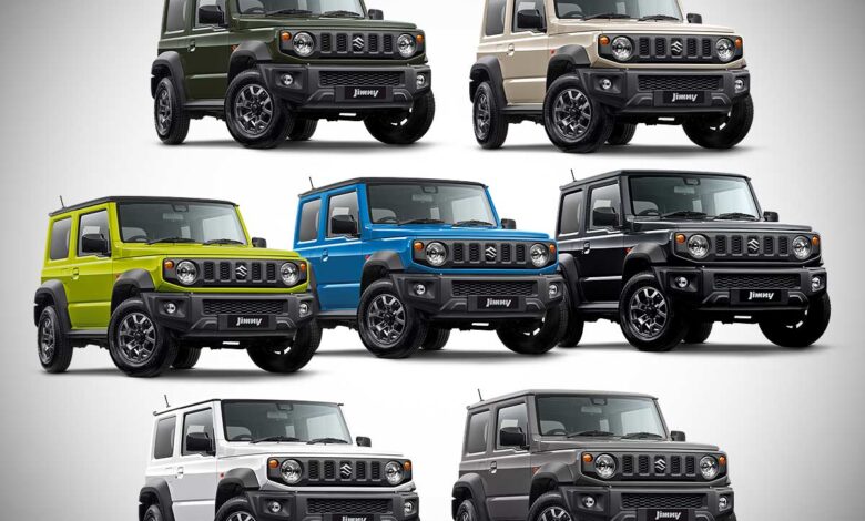 Warna Suzuki Jimny Bisa Membongkar Karakter Pemiliknya, dari Eksentrik sampai Petualang