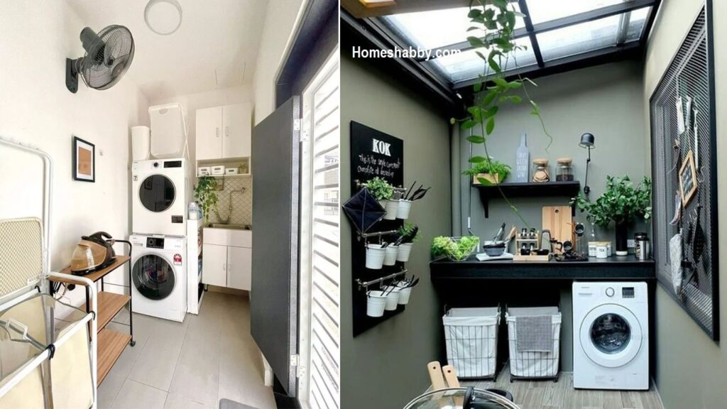 7 Model Dapur 2x2 yang Menyatu dengan Cuci Jemur, Ruang Sempit Terasa Lebih Lega