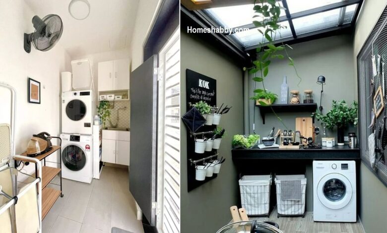 7 Model Dapur 2x2 yang Menyatu dengan Cuci Jemur, Ruang Sempit Terasa Lebih Lega