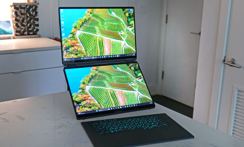 Asus Bawa Laptop Dua Layar OLED Rp129 Juta, Zephyrus Duo Andalkan RTX 5090