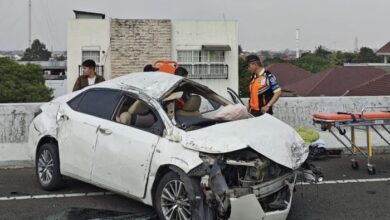 Delapan Korban Luka di Tol Becakayu, Tabrakan Beruntun Tiga Mobil Dipicu Dugaan Laju Kencang