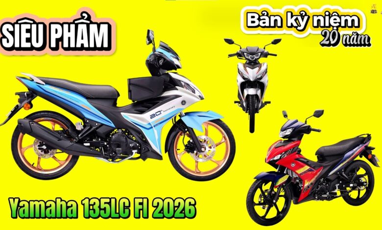 Yamaha 135LC 2026 Disegarkan, Warna Baru Bikin Aura Sporty Makin Kental