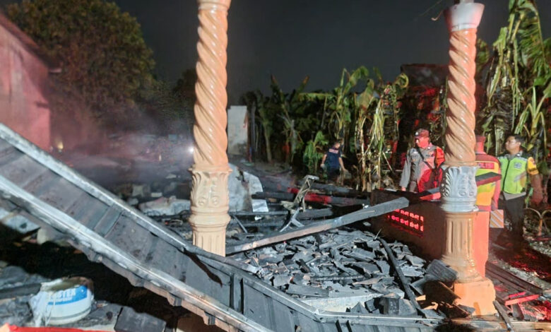 Madrasah Diniyah di Grobogan Hangus Dalam Hitungan Menit, Polisi Duga Korsleting
