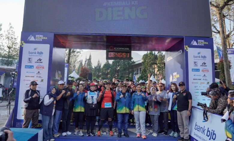 2.000 Pelari Padati Dieng, Bank bjb Perkuat Arah Baru Sport Tourism