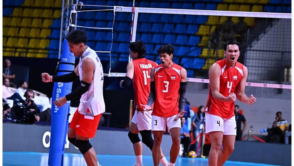 Indonesia Taklukkan Qatar Lewat Drama 5 Set, Fauzan Nibras Tembus 32 Poin