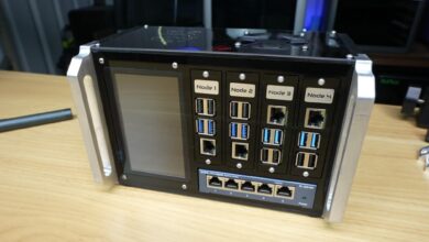 Klaster Raspberry Pi 4 Node Ini Bisa Dijinjing Satu Tangan, Desainnya Malah Lebih Menarik