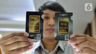 Emas Pegadaian 23 Juni 2026 Tak Seirama, Antam Tertinggi di Banyak Pecahan