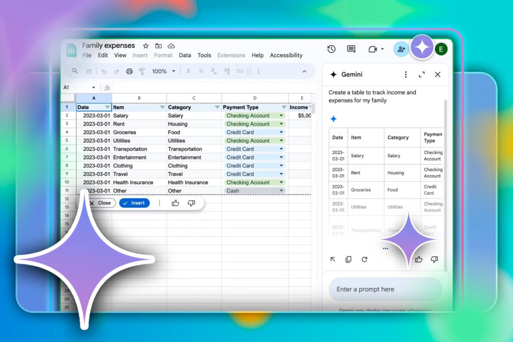 Gemini di Google Sheets Kini Bisa 28 Bahasa, Spreadsheet Rumit Jadi Lebih Ramah