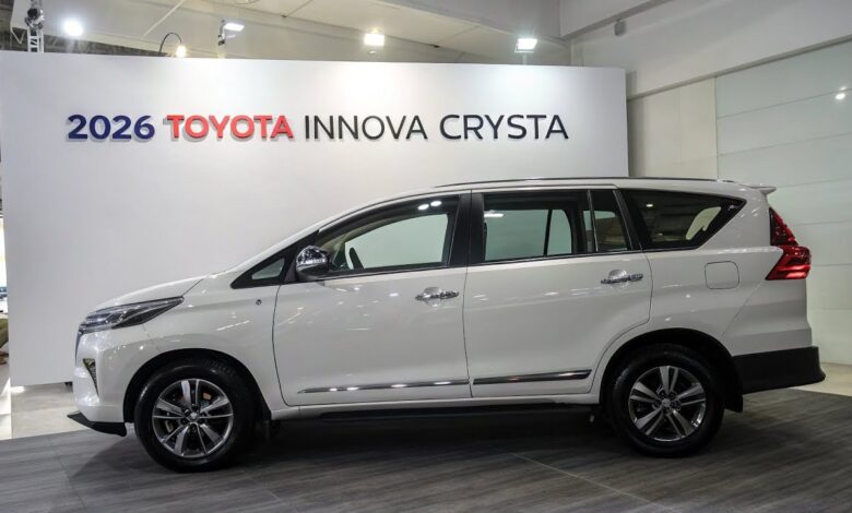 Innova Crysta 2026 Berubah Total, Kabin Mewahnya Bikin MPV Keluarga Ini Naik Kelas