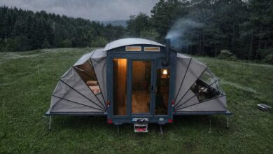 Tiny Home Raksasa di Atas Roda, Glamping Kelas Atas Ini Nyaris Tak Terasa Seperti RV
