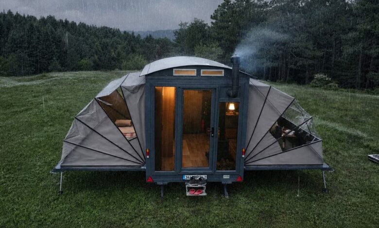 Tiny Home Raksasa di Atas Roda, Glamping Kelas Atas Ini Nyaris Tak Terasa Seperti RV