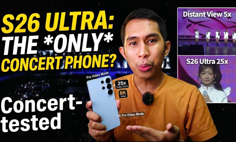 Samsung S26 Ultra Bikin Fancam dari Ujung Indonesia Arena Terasa Seperti Barisan Depan
