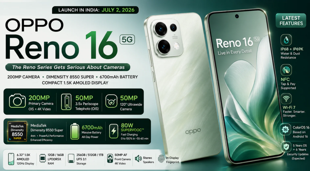 Reno16 Series Dibuat Lebih Lengkap, 4 Varian OPPO Siap Menyasar Pasar India