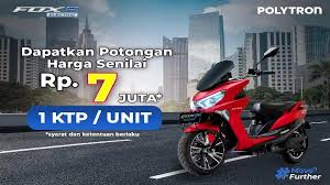 Polytron Fox R Rp20 Jutaan, Ngebut 97 Km/Jam tapi Kaki Bisa Cepat Pegal