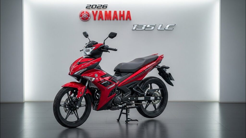 Yamaha 135LC 2026 Masih Mengandalkan Mesin 135 Cc Buas, Bobotnya Cuma 109 Kg