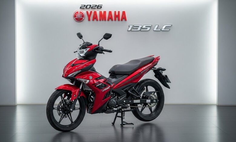 Yamaha 135LC 2026 Masih Mengandalkan Mesin 135 Cc Buas, Bobotnya Cuma 109 Kg