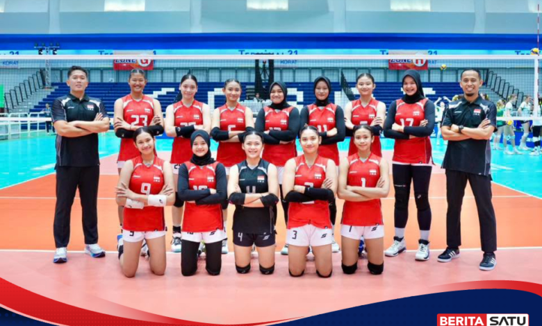 Timnas Voli Putri U-18 Menang Telak di Laga Pembuka, Modal Percaya Diri Lawan Hong Kong