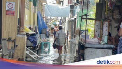 Rob Mengintai Surabaya Hingga Gresik, Pasang Air Laut 28-30 Juni 2026 Perlu Diwaspadai