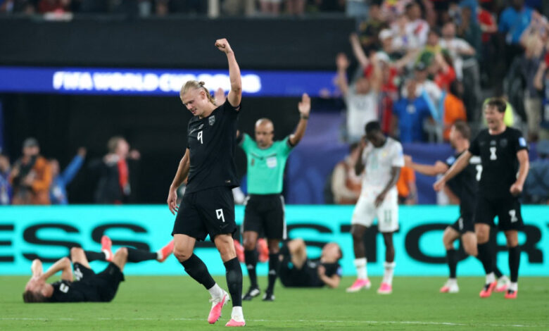 Haaland Braces Hancurkan Senegal, Norwegia Lolos dengan Kemenangan Tipis