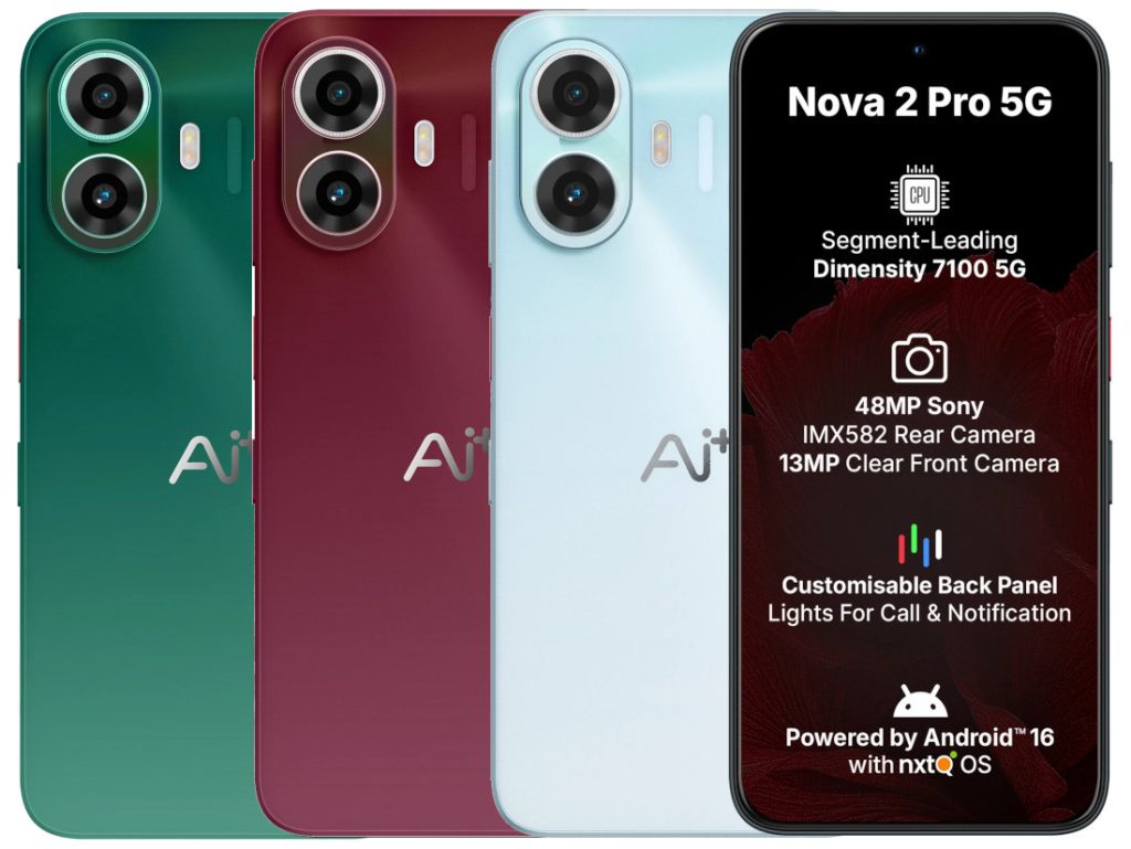 Ai+ Nova 2 Neo dan Nova 2 Pro 5G Dijual Tanpa Embargo, Madhav Sheth Buka Tantangan Terbuka