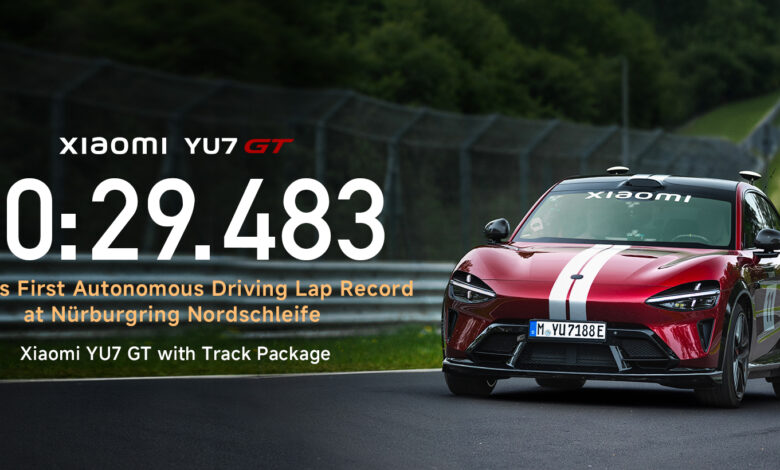 Xiaomi YU7 GT Tanpa Sopir Tuntaskan Nürburgring, Catat Waktu 10 Menit 29 Detik
