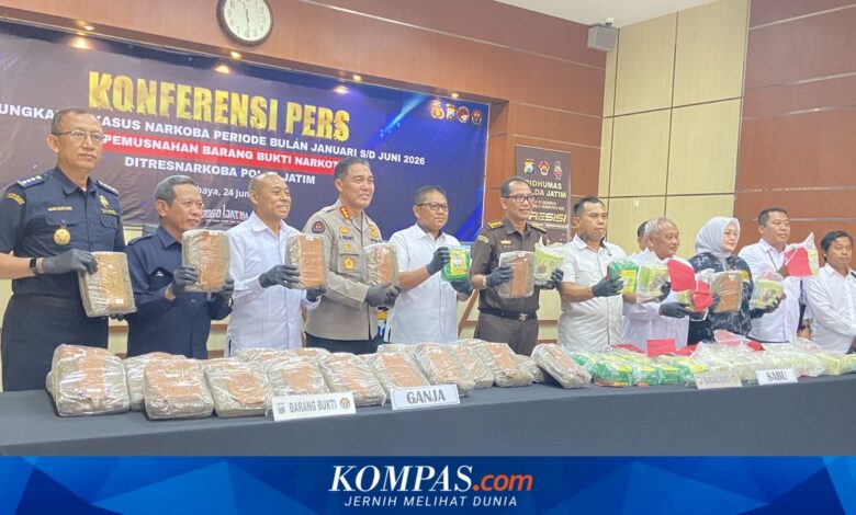 Jalur Darat Dominasi Peredaran Narkoba di Jatim, Tempat Sepi Jadi Sasaran Pelaku