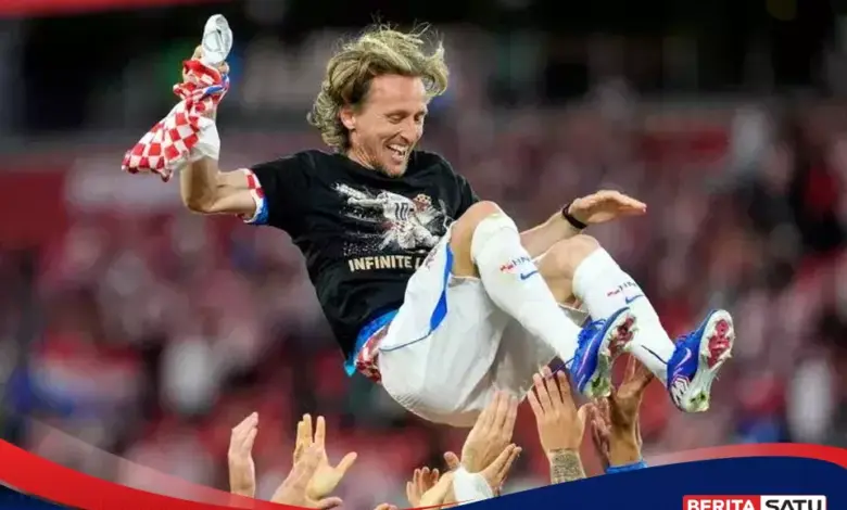 Modric Tembus Laga Ke-200, Kroasia Masih Harus Berjuang untuk Lolos