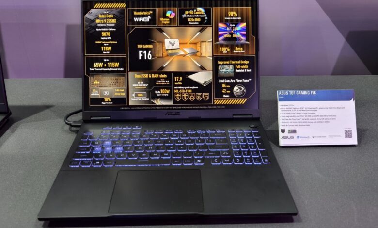 ASUS TUF Gaming F16, Laptop RTX 5070 yang Siap Main Game dan Kerja Berat